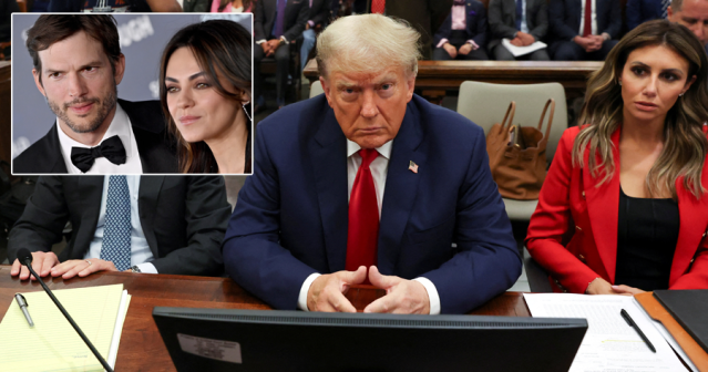 Trump Fraud Trial Begins with Touching Letters from Ashton Kutcher and Mila Kunis on Former President’s Upstanding Character