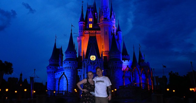 Hardcore Couple Reach Disneyland Stage of Relationship