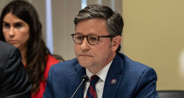 Stress Over Looming Government Shutdown Drives House Speaker Mike Johnson Into Open Arms of Porn