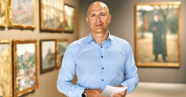 Nation’s Dads Get Through Art Museum in 6 Minutes