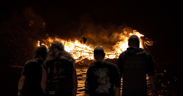 Norwegian Black Metal Band Holds Viking Funeral for Bassist Who Is Still Very Much Alive