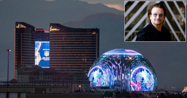 Las Vegas Tourists Checking Out Futuristic Sphere Tricked Into Listening to U2