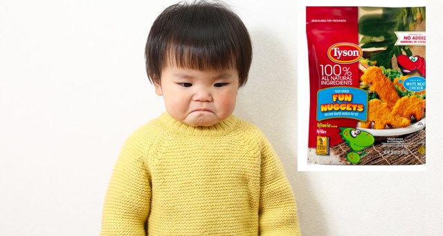 Toddlers Go On Strike After Dino-Shaped Chicken Nugget Recall