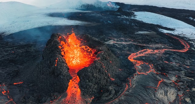 The Only Thing that Can Stop a Volcano is a Good Guy with a Volcano
