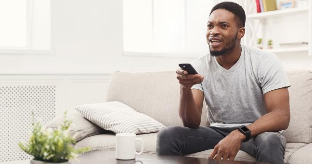 Man On Day Two Of Typing Streaming Password Using Parents’ Remote
