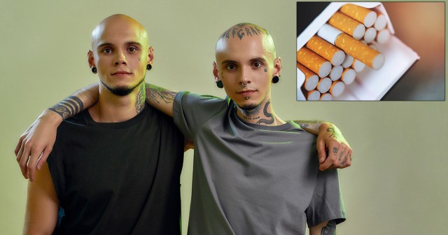 Identical Punk Twins Intuitively Sense When Other One Jonesing for Smoke