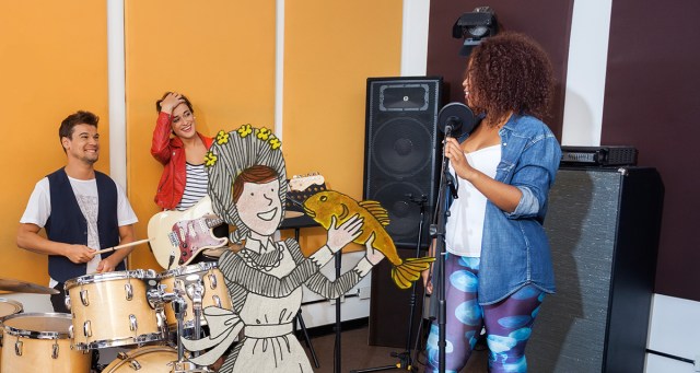 Help! I Asked Amelia Bedelia to Be Our Bass Player and She Showed up With a Fish