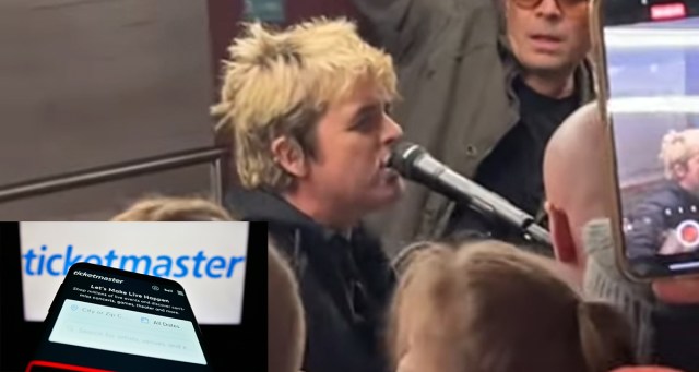Ticketmaster Somehow Charges $7.99 Service Fee for Secret Green Day Show on Subway Platform