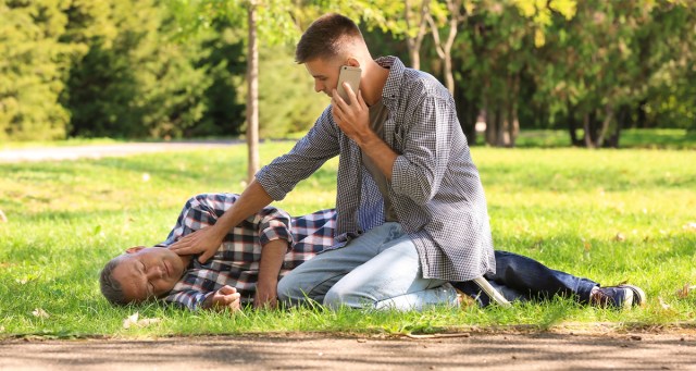 Help! My Neighbor’s Having A Heart Attack and Now I Have To Talk To Them