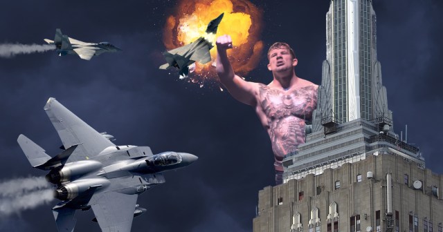 Harm’s Way Frontman Spotted Atop Empire State Building Swatting Planes From Sky