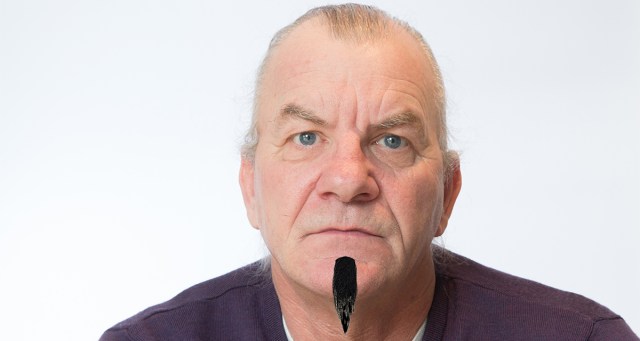 Aging Metal Singer Sadly Enters “Dye My Soul Patch Jet Black” Period of Life