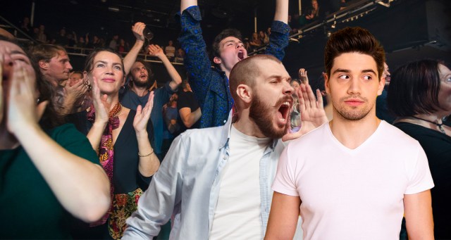 Man Waits Until Best Song of Set to Shout Relationship Problems Into Friend’s Ear