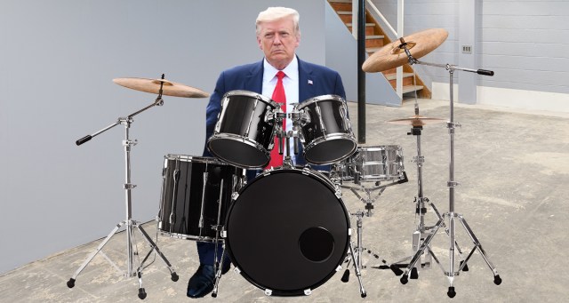 Modern Drummer Magazine Announces Trump Will be Ineligible for “Best Roots/Reggae Percussion” in 2024