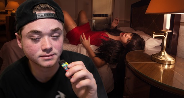 Kid Only Vaping to Look Cool in Front of Older Brother’s Sex Robot