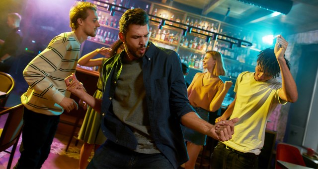 Guy Just Drunk Enough That “You Shook Me All Night Long” Best Song He’s Ever Heard