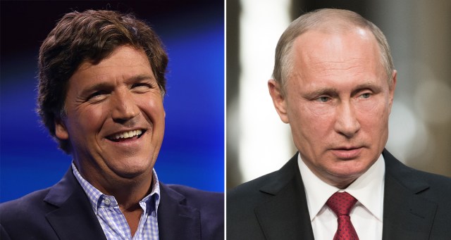 Tucker Carlson Has Performance Review With Boss In Moscow