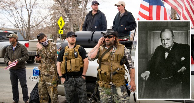 Right-Wingers Idolizing Churchill Horrified to Learn He Had Long Standing Beef With Hitler