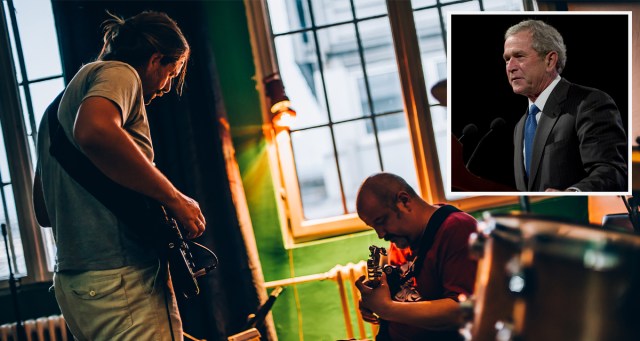 Procrastinating Punk Band Nearly Finished with Bush Protest Album