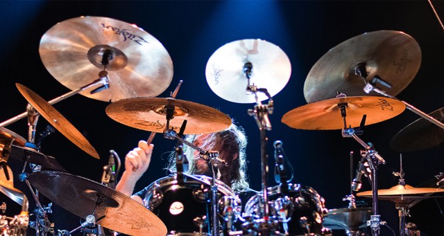 Prog Rock Drummer’s Newest Cymbal Just For Decoration