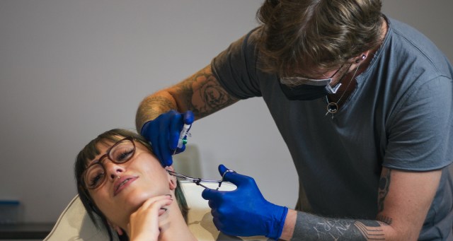 Professional Piercer Lives in Shadow of Tattoo Artist Older Sibling