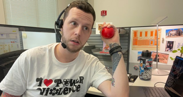 Punk IT Support Asks if You’ve Tried Punching the Monitor Yet