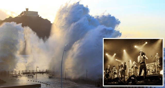 Tsunami Caused by Ska Band Horn Section All Releasing Spit Valves at Same Time