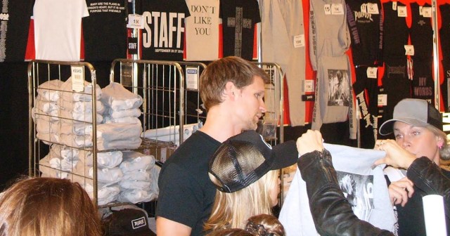Metal Band’s Merch Guy Offers to Remove Sleeves From Any Shirt for Additional Fee