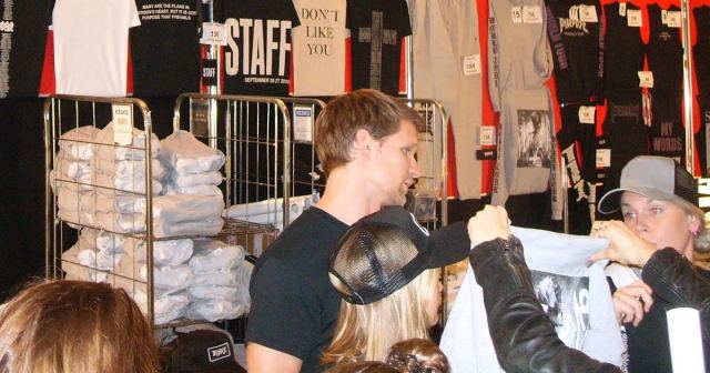 Metal Band’s Merch Guy Offers to Remove Sleeves From Any Shirt for Additional Fee