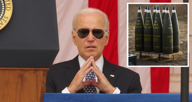 Outraged Joe Biden Says We Won’t Personally Kiss Each Missile In Next Round of Artillery Sent to Israel