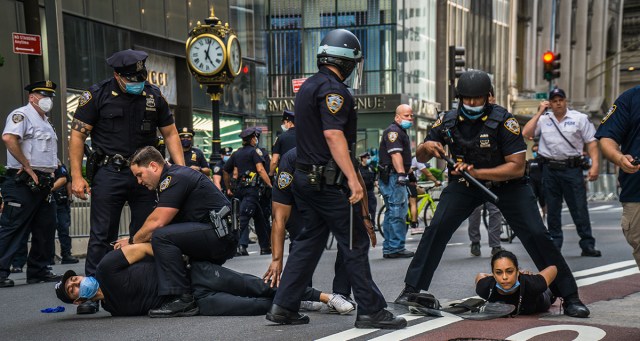 Cop Beating the Crap Out of College Student Looking Forward to Two Weeks Paid Vacation