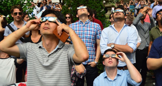 Solar Eclipse Gets Hard Thinking About How Many People Will Be Looking Directly At It