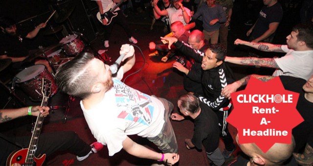 Straight Edge Band Breaks Edge On Stage 5 Minutes Into First Show