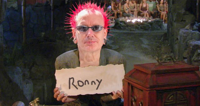 Punk on “Survivor” Keeps Trying to Vote Out Ronald Reagan