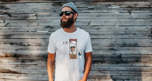 Guy In Anal Cunt Shirt Really Hoping Someone Asks Him To Name Three Songs