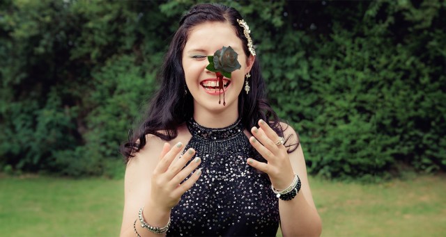 Punk Pins Corsage Through Prom Date’s Nose