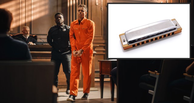 Guy Who’s Always Wanted To Learn Harmonica Excited For Lengthy Jail Sentence
