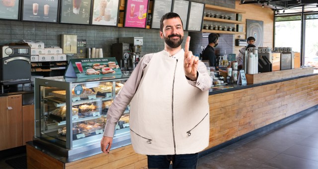 Day Trader Inflates Patagonia Vest to Assert Dominance Over Other Finance Bros