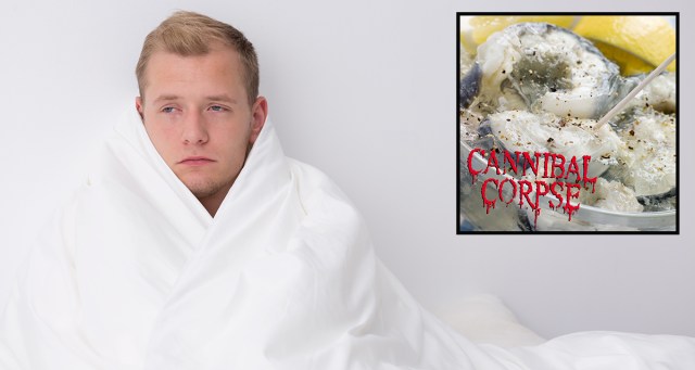 Most Vomit-Inducing Cannibal Corpse Album Cover Yet Shows Image of Ordinary British Food