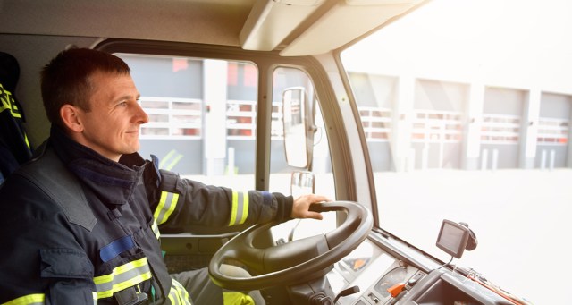 Firefighter Won’t Leave Firetruck to Battle Inferno Until Song Ends