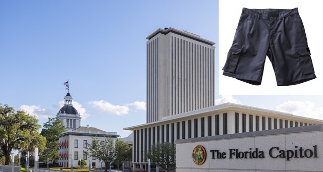 Florida Government Awards $500M In Grant Money To Research Cargo Shorts That Keep Balls From Sticking To Leg