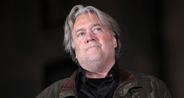 Pretty Boy Steve Bannon Petrified of What Might Happen To Someone As Good Looking as Him in Prison