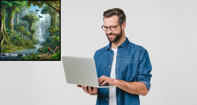 Who Cares if Artificial Intelligence Is Depleting Energy Resources When You Can AI Generate As Many Pictures of the Rainforest As You Want