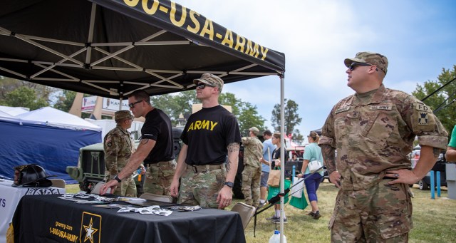 Five Finger Death Punch Merch Table Doubles as Army Recruitment Booth