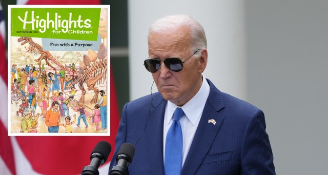 Biden Touts Mental Acuity By Releasing Successfully Completed “Can You Spot The Difference?” Results From Highlights Magazine