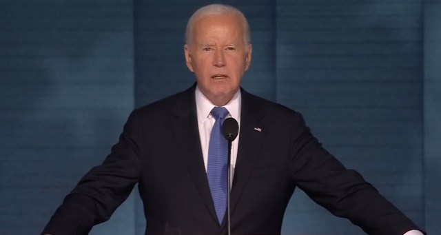 Tearful Joe Biden Delivers Powerful Speech About How Thankful He Is to Have Funded a Genocide