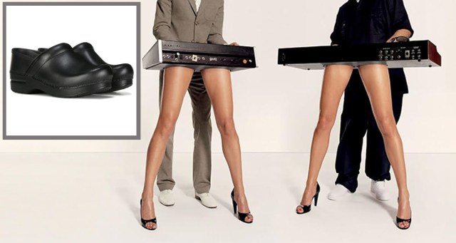 Chromeo’s High-Heeled Keyboard Legs Switching to Sensible Dansko Clogs