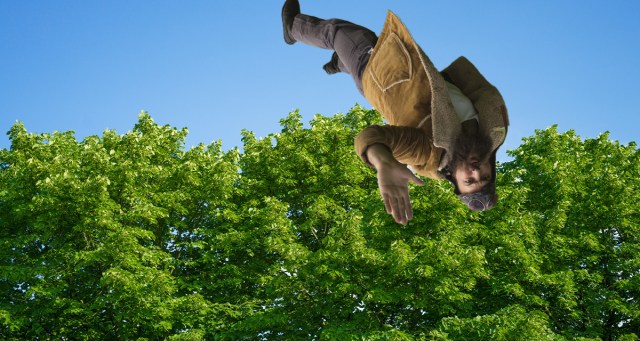Anti-Homeless Bench Catapults Sitter Into the Sky If They Make Less Than 50k a Year