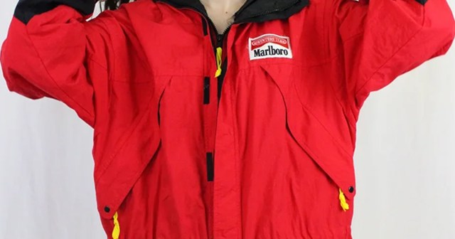 Stolen Valor? This Guy Got His Marlboro Windbreaker From a Vintage Store and Not From Smoking Cigarettes
