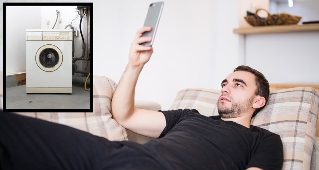 Noise Fan Attempts to Shazam Unbalanced Washing Machine Heard Through Apartment Wall