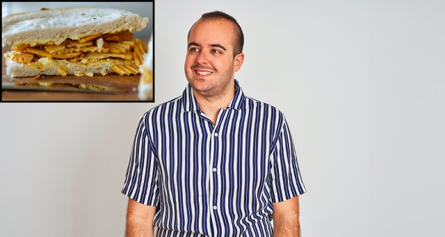 Local Man Confidently Claims He Invented Putting Chips in Sandwich